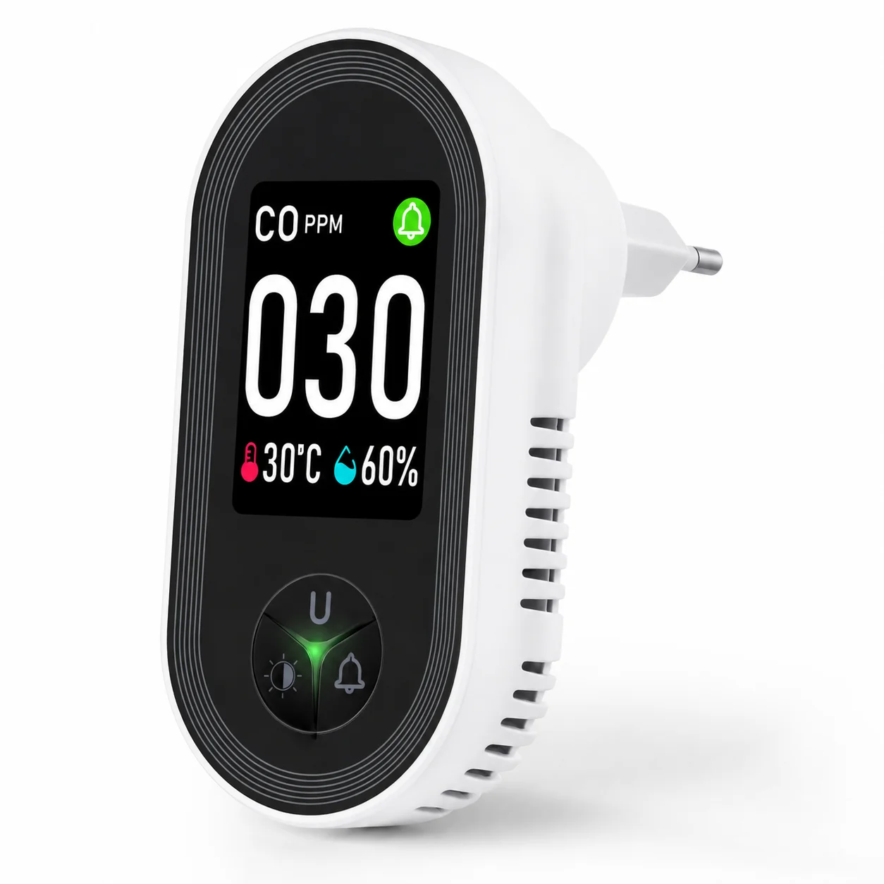Co Detector Plug - FABISENSE 24D 일산화탄소 감지기 벽면 플러그인,