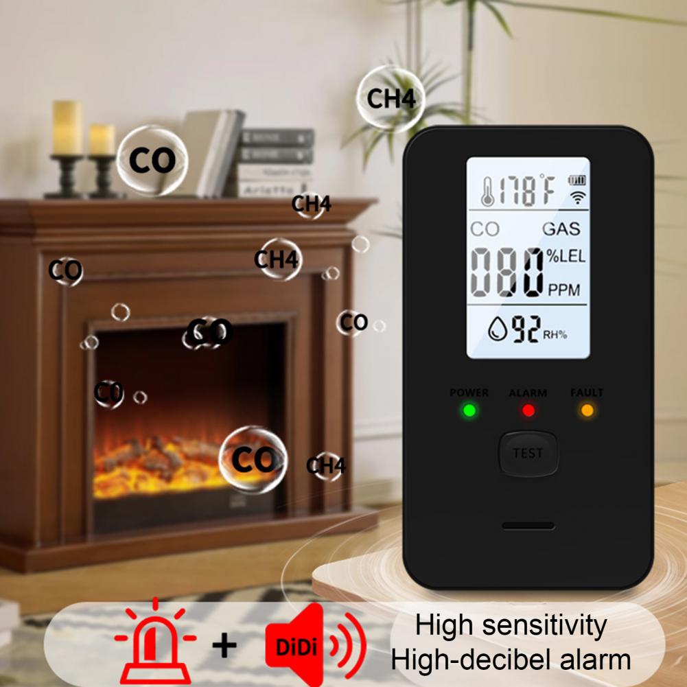 Co Detector Plug - 천연가스 및 일산화탄소 감지기, 일산화탄소 경보기,