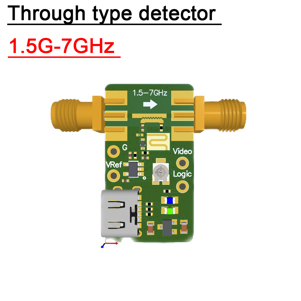 Co Detector Plug - 1.5G-7GHz 관통형 검출기 비교기, 방사형 검출기,