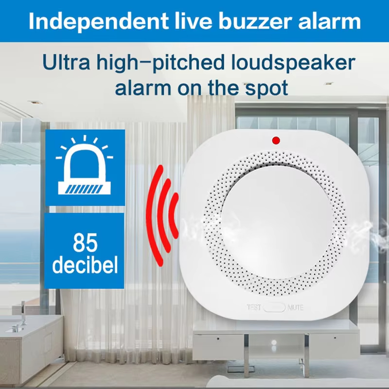 가정용 주방 사무실 창고 보안 시스템을 위한 소리와 빛 - Smoke Detector Interconnected 리뷰 및 가격