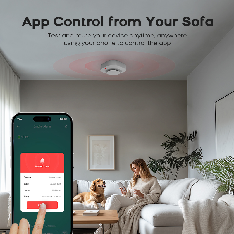 ZIGBEE 연기 감지기 홈 보안 - 스마트라이프 및  - Smoke Detector Interconnected 리뷰 및 가격