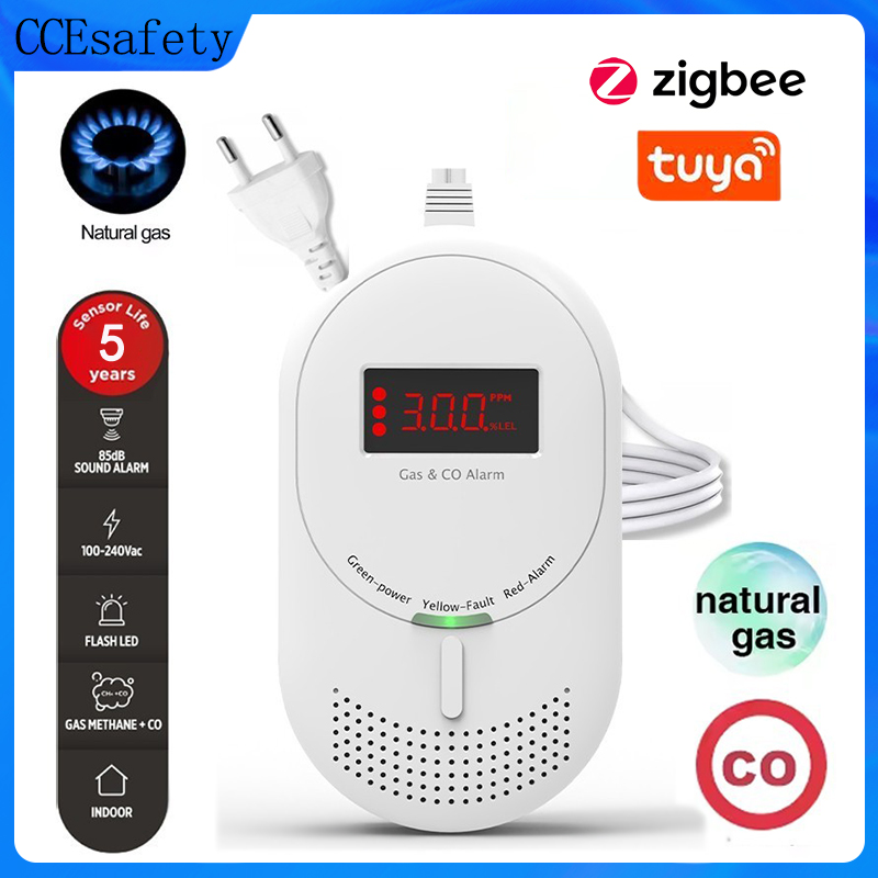 CCEsafety 지그비 투야 가스 CO 감지기 플러그 - Co Detector Plug 리뷰 및 가격