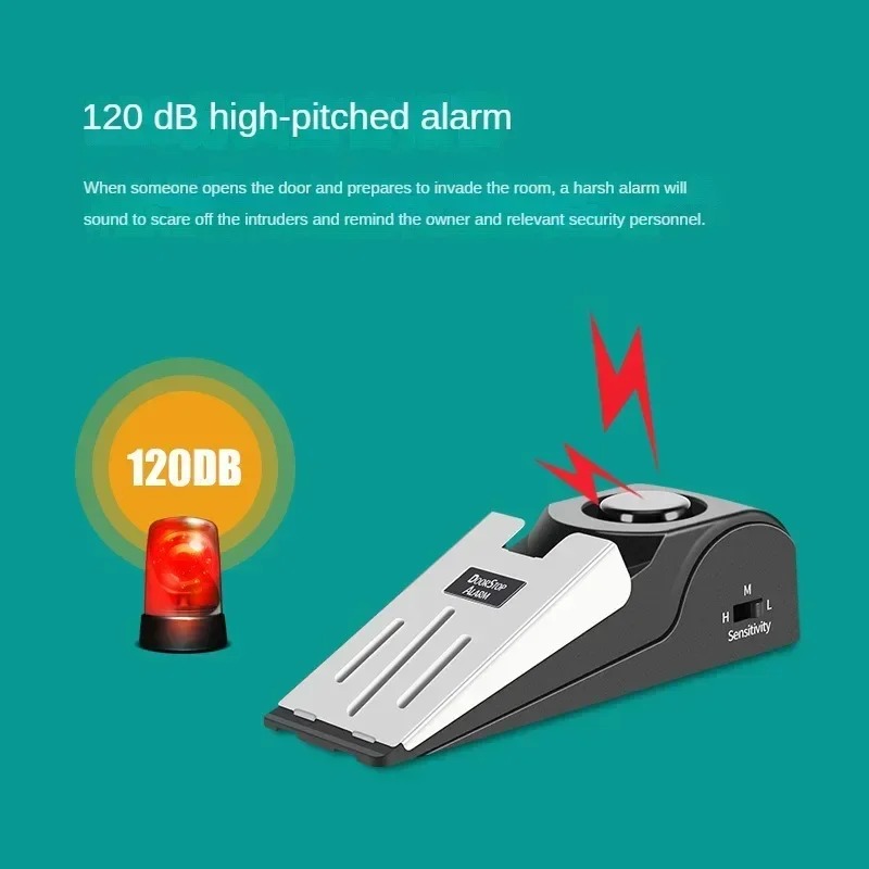 휴대용 도어 스톱 보안 알람 호텔 도어 플러그 도난 경 - Door Stop Alarm 리뷰 및 가격