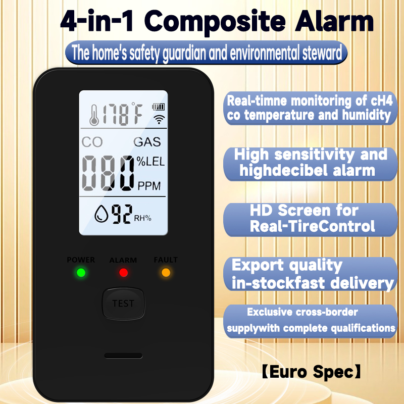 4 in 1 가스 감지기 일산화탄소 경보기 메탄 센서  - Co Detector Plug 리뷰 및 가격
