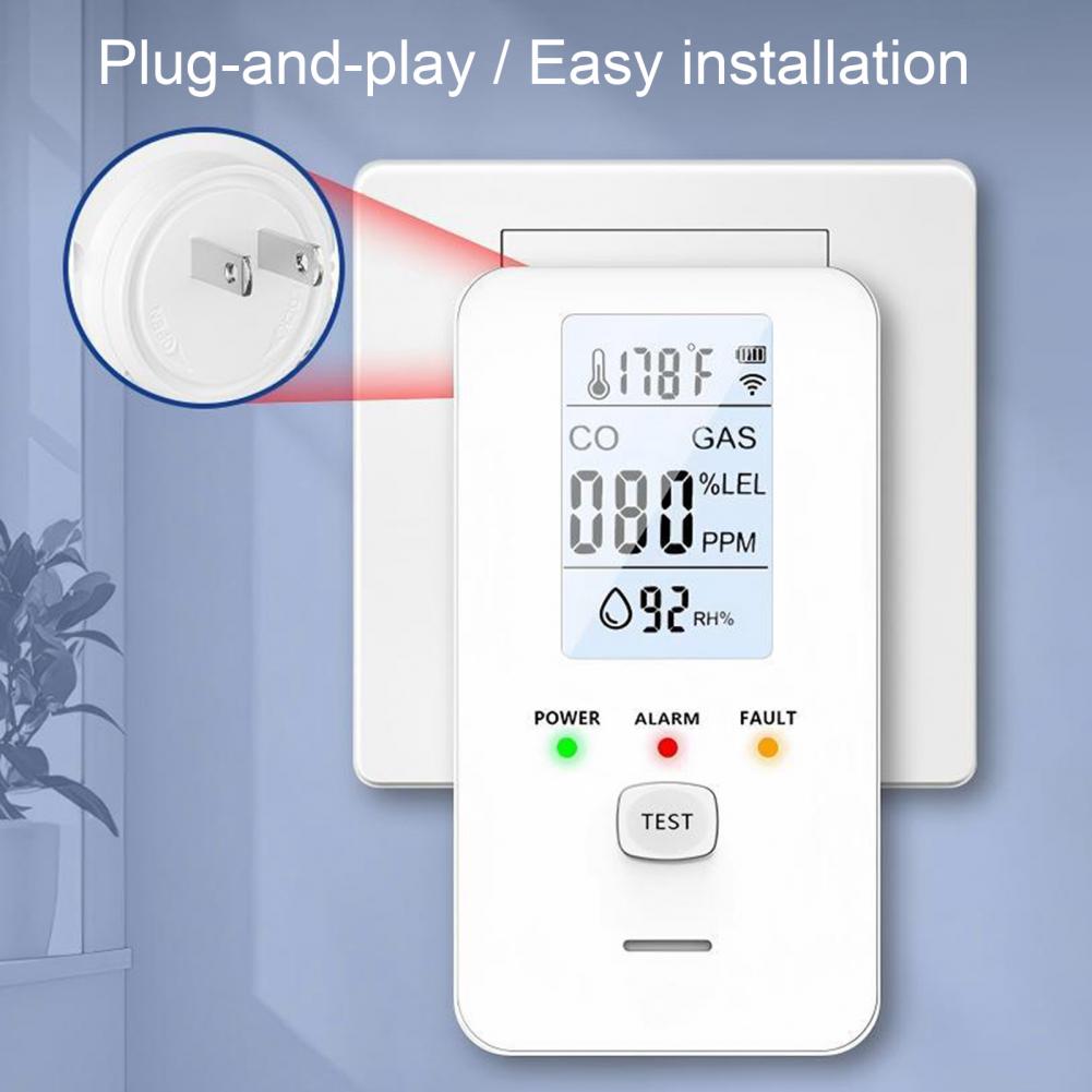 천연가스 및 일산화탄소 감지기, 일산화탄소 경보기, 프 - Co Detector Plug 리뷰 및 가격