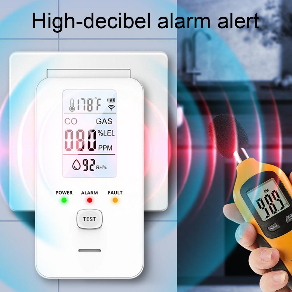 천연가스 및 일산화탄소 감지기, 일산화탄소 경보기, 프 - Co Detector Plug 리뷰 및 가격