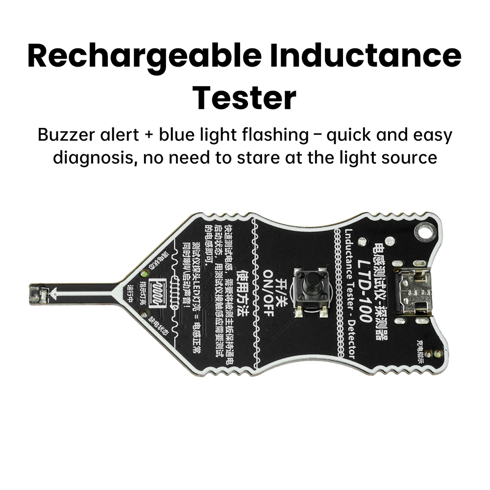 LTD-100 인덕턴스 테스터 충전식 마더보드 코일 테 - Co Detector Plug 리뷰 및 가격