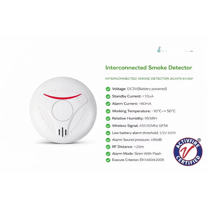 Activfire AU 표준 AS3786 무선 연동형  - Smoke Detector Interconnected 리뷰 및 가격